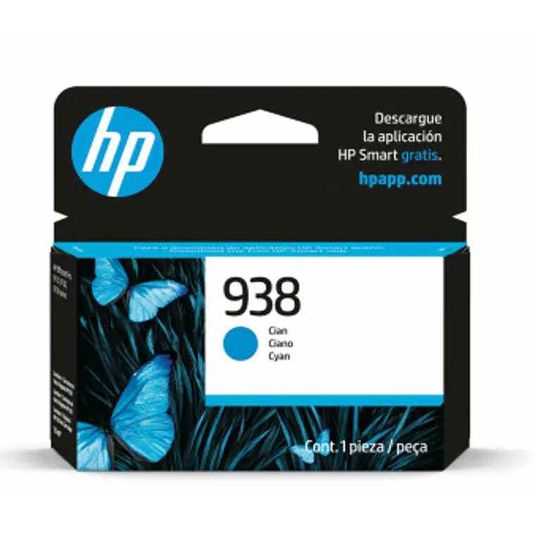Cartucho de Tinta HP 938 Color Cian 1