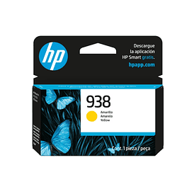 Cartucho de Tinta HP 938 Color Amarillo
