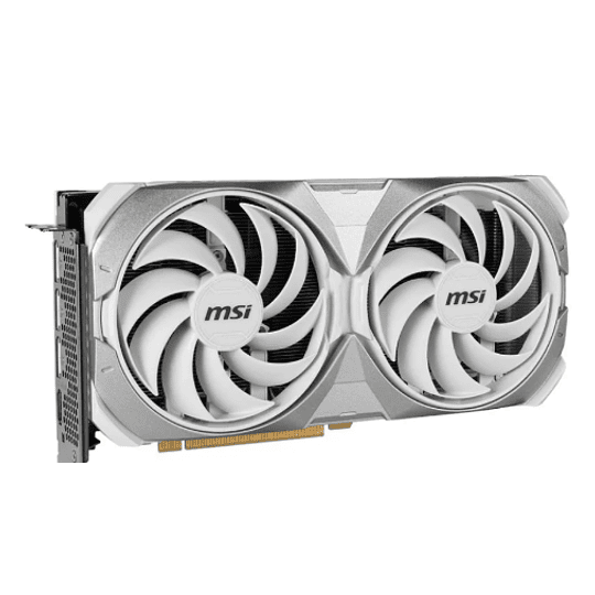 Tarjeta de Video MSI GeForce RTX 4070 Ti Super Ventus 2X White OC de 16GB 