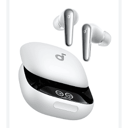 Audifonos TWS Noise Cancelling Liberty 4 Pro Soundcore blanco