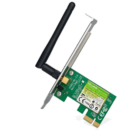 Adaptador inalámbrico TP-Link, PCI Epress TL-WN781ND 150MBPS