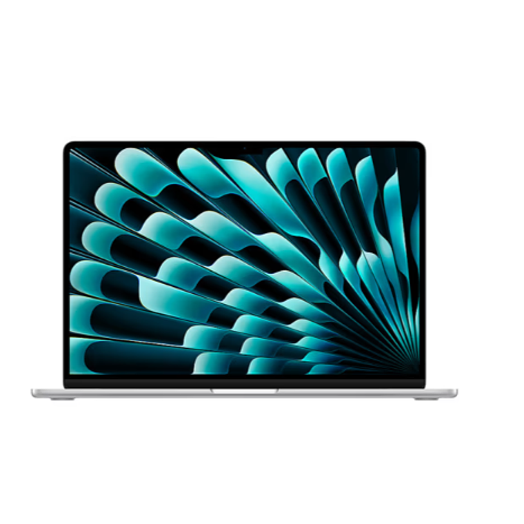 MacBook Air 15“ (Chip M3 8Core, GPU 8Core, 8GB Ram, 256GB SSD) Silver 1