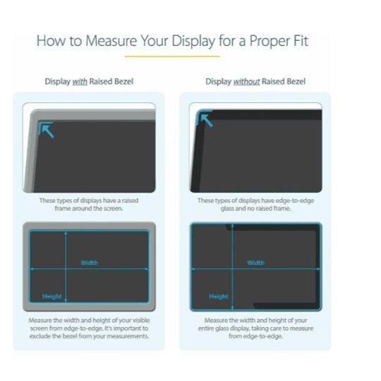 Pantalla de privacidad para monitor de 19“ - Universa