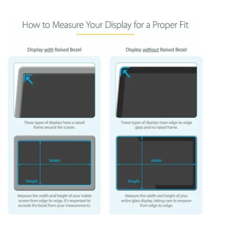 Pantalla de privacidad para monitor de 19“ - Universa 3