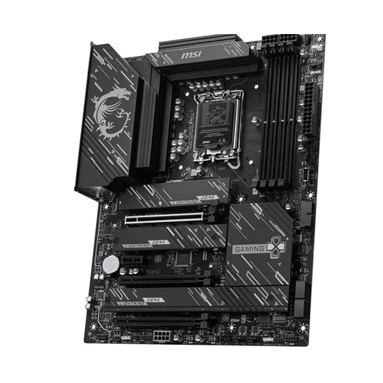 Placa Base MSI Z890 GAMING PLUS WIFI, LGA 1851, 4x DDR5, HDMI, DP, Type-.C DP, 4x M.2, ATX