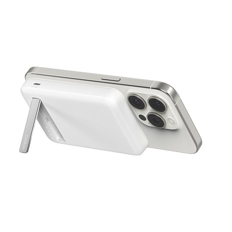 Batería externa 5.000 mAh | Magnético Belkin Boost Charge Pro Blanco 3