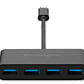Concentrador USB-C 3.2 Gen 2 de 4 puertos Kensington CH1200 - Miniatura 3