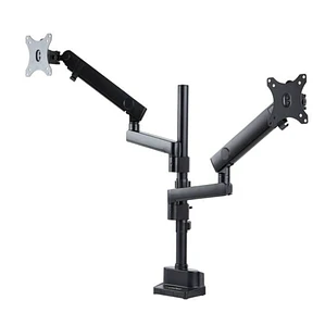Brazo de Soporte para Dos Monitores - Altura Ajustable para 2 Monitores VESA de hasta 32