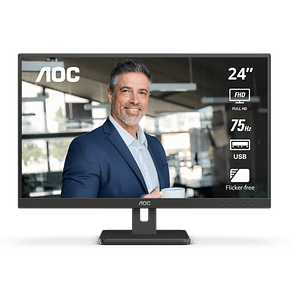 Monitor 23.8“ AOC 24E3UM FHD VA speakes 75Hz