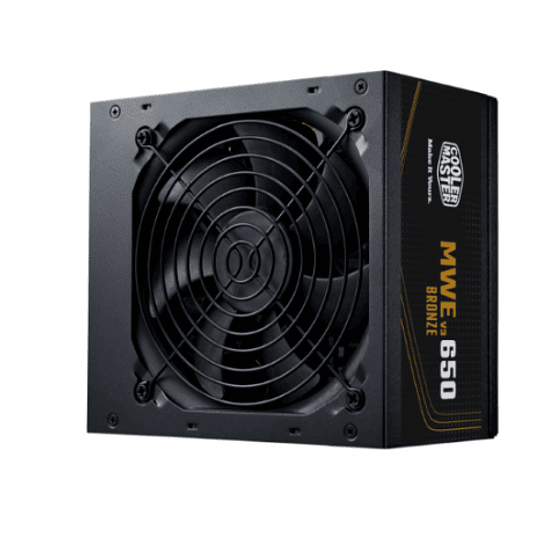 Fuente de Poder Cooler Master MWE Bronze 650 V3 de 650W (Certificada 80+ Bronce, ATX)