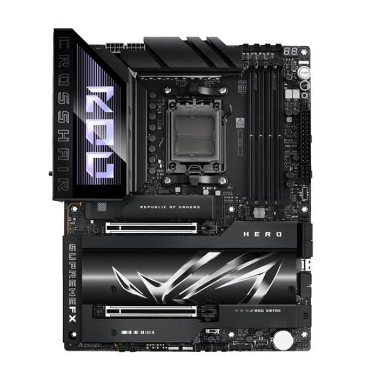 Placa Madre ASUS ROG Crosshair X870E Hero, Socket AM5, 4x DDR5, HDMI, 2x USB4, 5x M.2, Wi-Fi 7, ATX 1