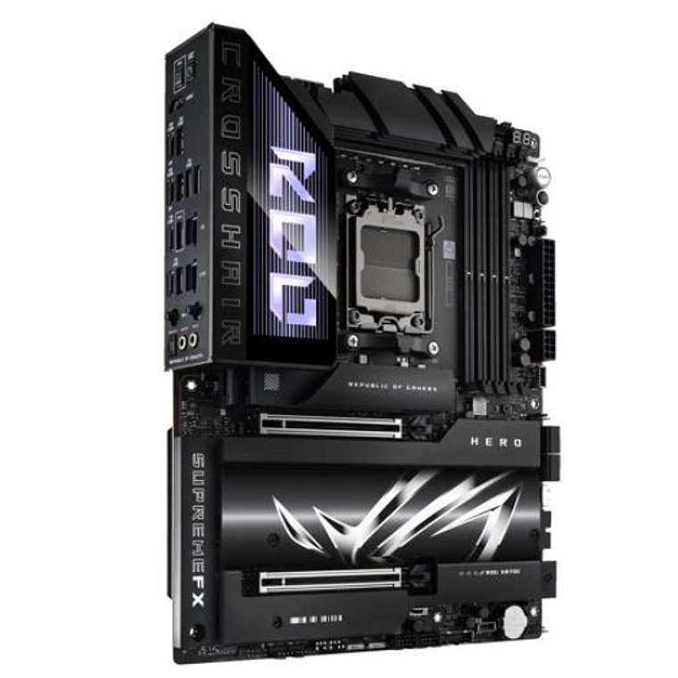 Placa Madre ASUS ROG Crosshair X870E Hero, Socket AM5, 4x DDR5, HDMI, 2x USB4, 5x M.2, Wi-Fi 7, ATX 2