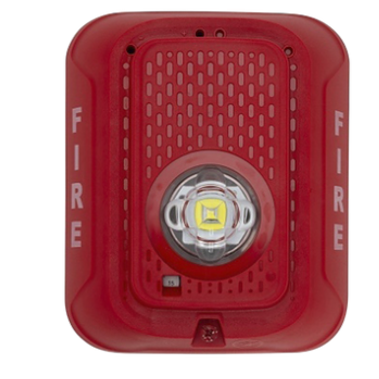 Luz estroboscópica Honeywell Led 2W roja para pared 1
