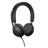 Auriculares Jabra Evolve2 40 SE UC Stereo - Cableado - USB-A - aislamiento de ruido - optimizado para UC