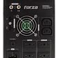 UPS 1500VA Forza Interactiva FX-1500LCD-C, 840W, Onda senoidal, LCD, USB - Miniatura 3