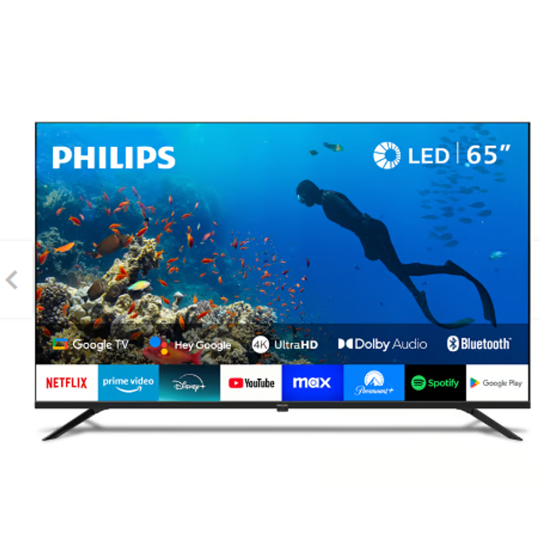 Led Smart TV Philips de 65“  (UHD, 4K, Google) - 65PUD7019  1