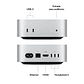 Mac mini (Chip M4 10C, GPU 10C, 16GB Ram, 512GB SSD) - Miniatura 6