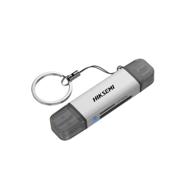 Lector de Tarjetas HIKSEMI HS-HUB-CR01 – Transferencia Rápida USB 3.2 con Doble Ranura SD/TF 2