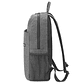 Mochila Simply Portable hasta 16 Gris Waterproof - Miniatura 3