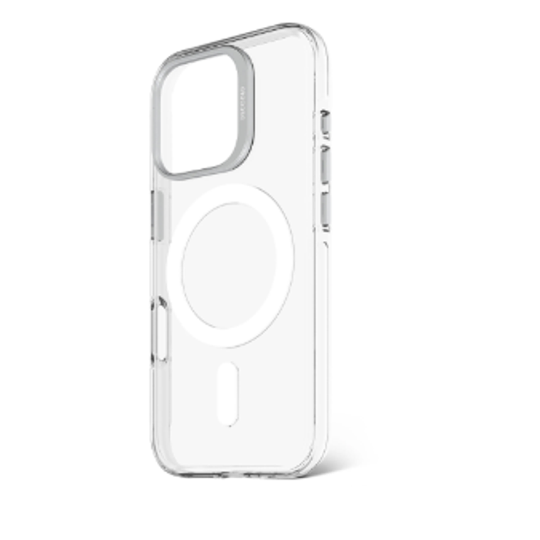 Funda plastico reciclado Magsafe iPhone 16 Pro Decoded transparente 2