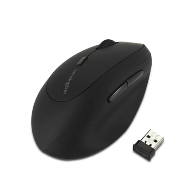 Mouse Vertical Inalambrico Pro Fit Zurdos USB 1