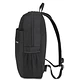 Mochila Simply Portable hasta 16 Negra Waterproof - Miniatura 3
