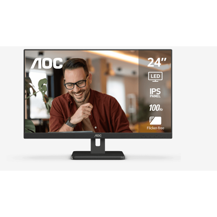 Monitor 24“ AOC IPS,  FHD, 100Hz (1920×1080) 1