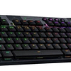 Teclado Mecánico Inalámbrico Gaming Logitech G915 X LIGHTSPEED TKL, Negro Español Táctil