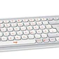 Kit Teclado y Mouse Inalámbricos Logitech POP Icon Combo - Blanco Crudo y Naranja Español - Miniatura 2