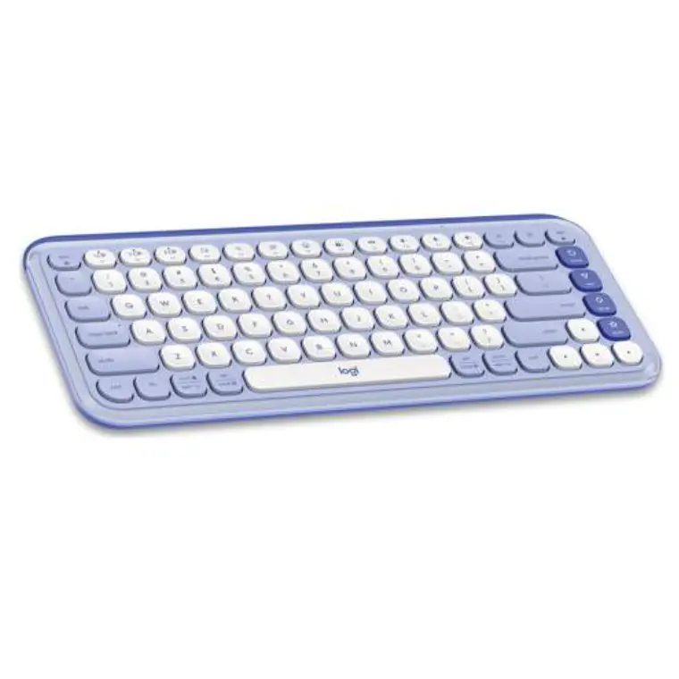 Kit Teclado y Mouse Inalámbricos Logitech POP Icon Combo - Lila y Blanco Crudo Español- 920-013054 3