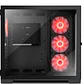 Gabinete Nox Hummer Astra Black - Mid Tower Deluxe con Cristal Templado y Ventiladores ARGB, Negro - Miniatura 3