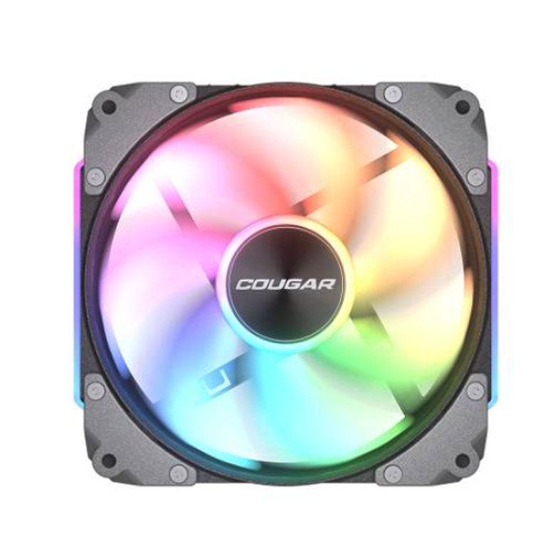 Ventilador Imantado Modular Universal COUGAR Apolar 120 ARGB - Paquete Individual, Color Negro 2