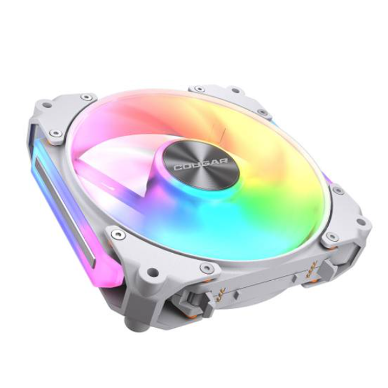 Ventilador Imantado Modular Universal COUGAR Apolar 120 ARGB - Paquete Individual, Color Blanco 1
