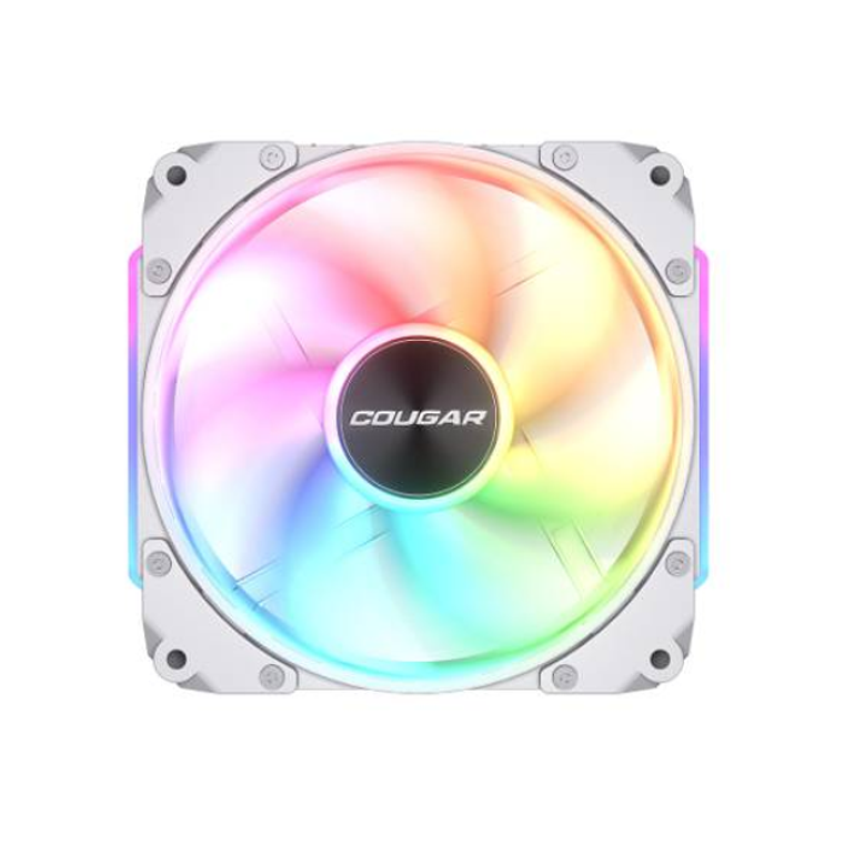 Ventilador Imantado Modular Universal COUGAR Apolar 120 ARGB - Paquete Individual, Color Blanco 2