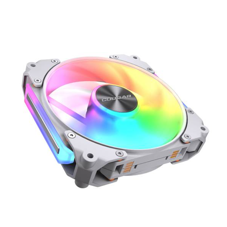 Ventilador Imantado Modular Universal COUGAR Apolar 120 ARGB - Paquete Individual, Color Blanco 3