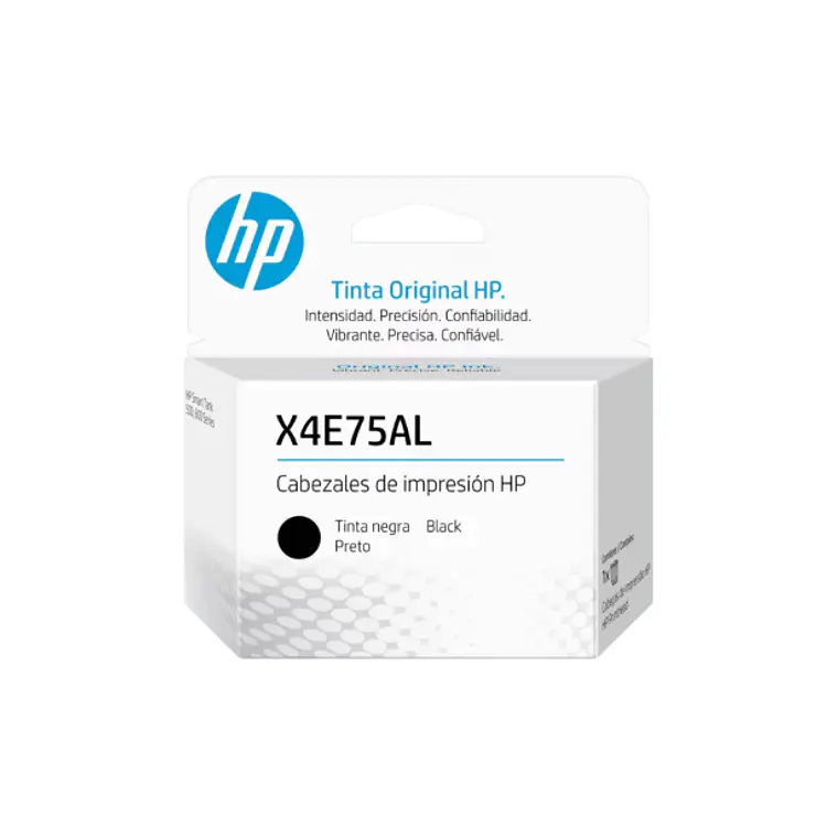 Cabezal de Impresión HP X4E75AL color Negro Ink Tank  1