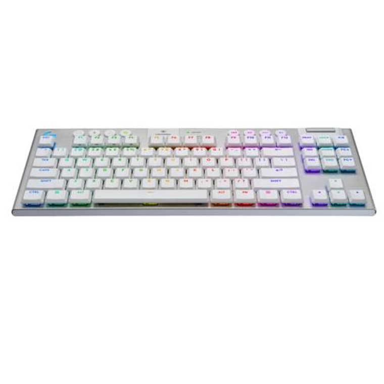 Teclado Mecánico Inalámbrico Gaming Logitech G915 X LIGHTSPEED TKL, Blanco Español Táctil 2