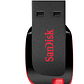 Unidad flash USB 32 GB - USB 2.0 - Sandisk - Rojo / Negro - Miniatura 1