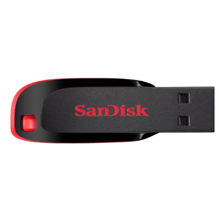 Unidad flash USB 32 GB - USB 2.0 - Sandisk - Rojo / Negro 2