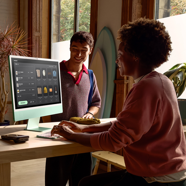 iMac Ret 4.5K 24“ (Chip M4 8Core, GPU 8Core, 16GB Ram, 256GB SSD) Silver 9