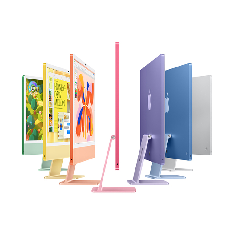 iMac Ret 4.5K 24“ (Chip M4 8Core, GPU 8Core, 16GB Ram, 256GB SSD) Silver 8