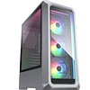 Gabinete Gamer COUGAR Archon 2 RGB - Mid Tower con Vidrio Templado y Ventiladores ARGB, Blanco