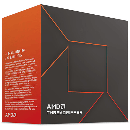 Procesador AMD Ryzen Threadripper 7970X, 32 Núcleos, 64 Hilos, Socket sTR5