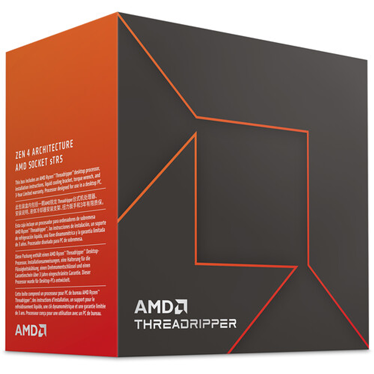 Procesador AMD Ryzen Threadripper 7970X, 32 Núcleos, 64 Hilos, Socket sTR5 1