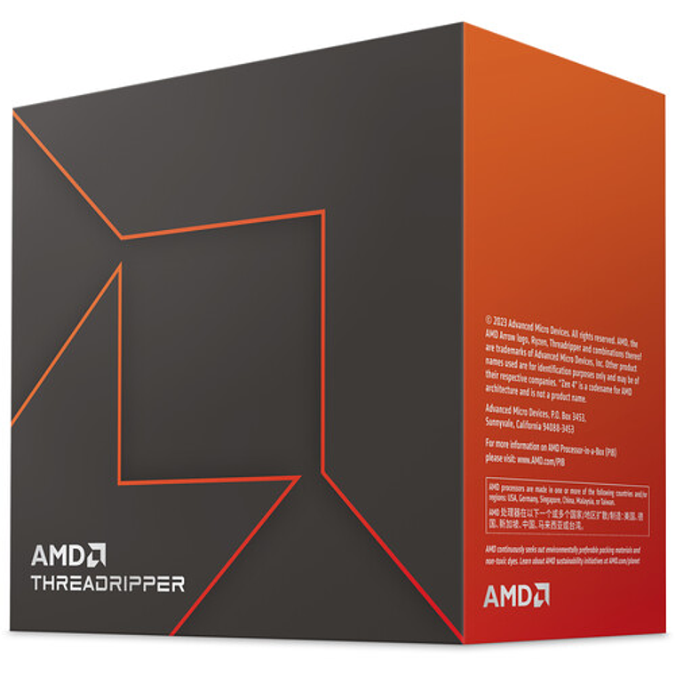 Procesador AMD Ryzen Threadripper 7970X, 32 Núcleos, 64 Hilos, Socket sTR5 2