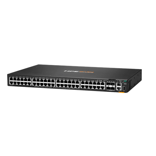 Switch 48 puertos | Conmutador HPE Aruba Networking CX 6200F 48G 4 SFP+