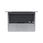 MacBook Air 13.6“ (Chip M2 8Core, GPU 8C, 16GB Ram, 256GB SSD) Medianoche - Miniatura 2