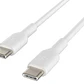 Cable x2 USB-C a USB-C de 1.0 Mt PVC Belkin blanco - Miniatura 2