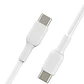 Cable x2 USB-C a USB-C de 1.0 Mt PVC Belkin blanco - Miniatura 3