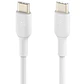 Cable x2 USB-C a USB-C de 1.0 Mt PVC Belkin blanco - Miniatura 4